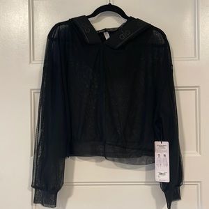 Alo Yoga Studio Mesh Hoodie
